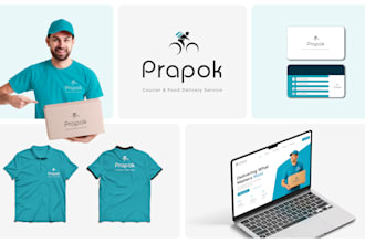 design a modern tech logo for your technology startup or small business
