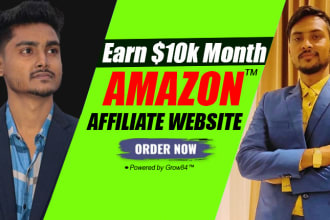 setup amazon affiliate website for making money