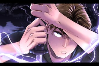 draw anime art for your profile