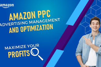 set up, manage and optimize amazon PPC campaign, amazon sponsored ads