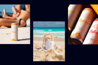 photograph your product on a cancun beach