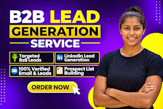 find niche targeted email list and b2b lead generation