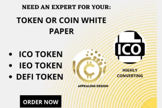 make a well researched whitepaper on ico, ido, defi, crypto, nfts, gaming