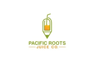 design juice and smoothie store logo in 1 day