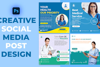 design creative social post, instagram post, minimal poster