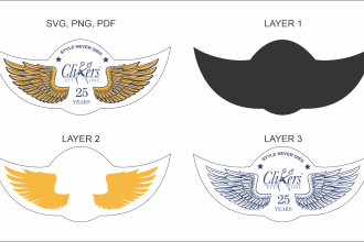 create custom vector designs for cricut and silhouette