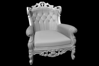 3d furniture model for you