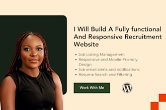 create job board, staffing agency recruitment website