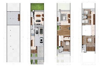 render 2d architectural plans sections elevations