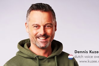 be your fresh and clear dutch voice over