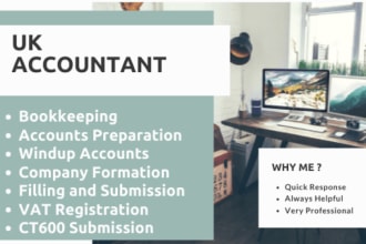 prepare UK company accounts and corporation tax return hmrc