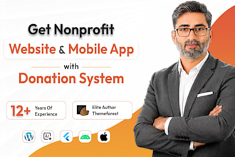 create perfect nonprofit wordpress website with ai supported donation system