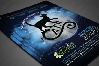 design a custom flyer, poster, leaflet, brochure etc