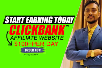 setup clickbank affiliate website for money making