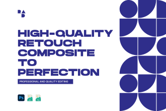 retouch high quality composite to perfection