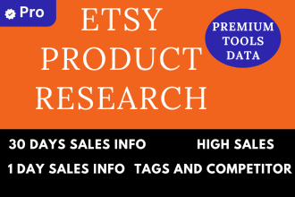 do etsy product research