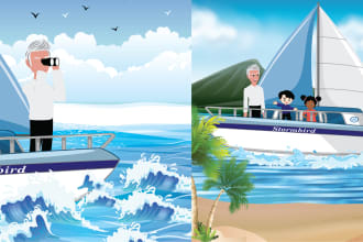 create african american children book illustration