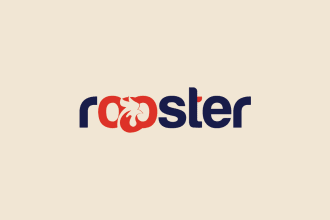 do simple flat wordmark trendy original creative logo design
