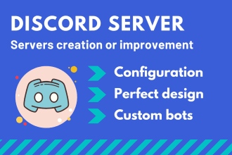 create or improve your discord server