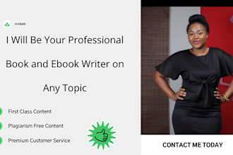 ghostwrite bestselling books, ebook writer, book writer and kindle book writer