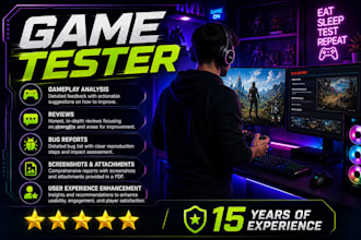 test and review your game
