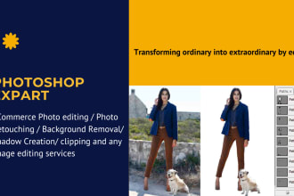 do hair masking, remove bg, multi clipping path, and layer separation