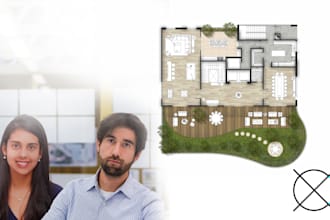 illustrate your architectural drawing plan