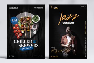 design a stunning corporate pamphlet, flyer, or brochure