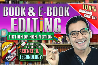 edit your fiction or nonfiction books professionally