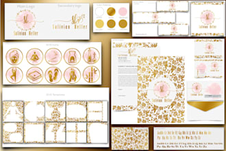 Top 10!  do instagram branding,signature logo and branding kit,corporate branding kit