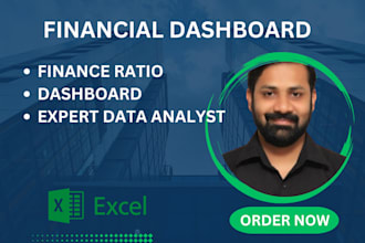 prepare a financial dashboard in excel