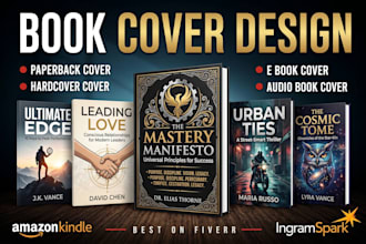 design book cover, ebook cover, minimalist book cover design