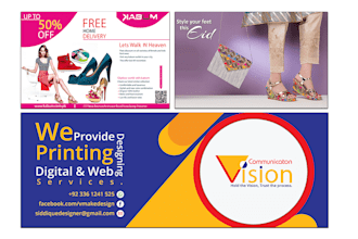 do creative web banner, social media banner, design