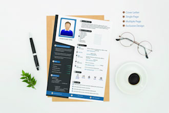create resume or cv for you