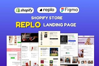 clone shopify landing pages with replo and pagefly
