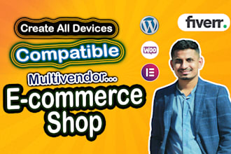 build ecommerce website, online store, multivendor woocommerce website
