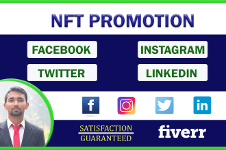 do nft promotion on social media