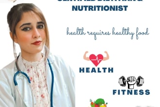 create customise workout and meal plan as your dietitian