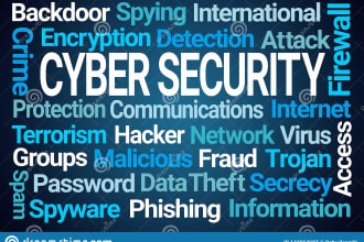 do cyber security related tasks, information security