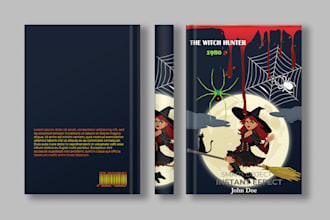 design a professional book cover, ebook cover illustration