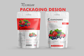 do label design, packaging design, product label design
