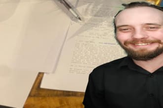 proofread and edit your script