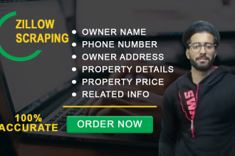 scrap fsbo, frbo leads on zillow within 24 hours