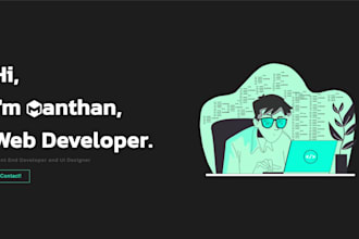 create a simple yet classic website for you