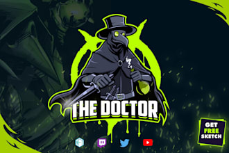 design amazing mascot logo for nft, sports, gaming, twitch