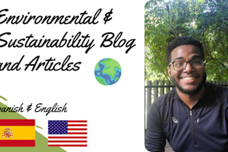 write engaging environmental and sustainability blog posts
