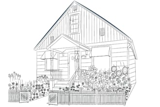 make simple vector line art, outline illustration from picture in just 24 hour