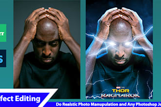 edit eye catching photo manupulation and any photoshop work