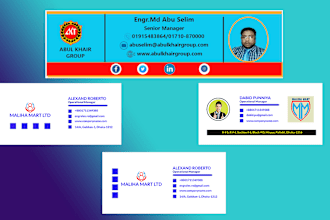 create a clickable HTML responsive email signature within 3hrs