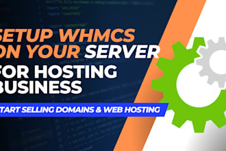install whmcs on your server for hosting business